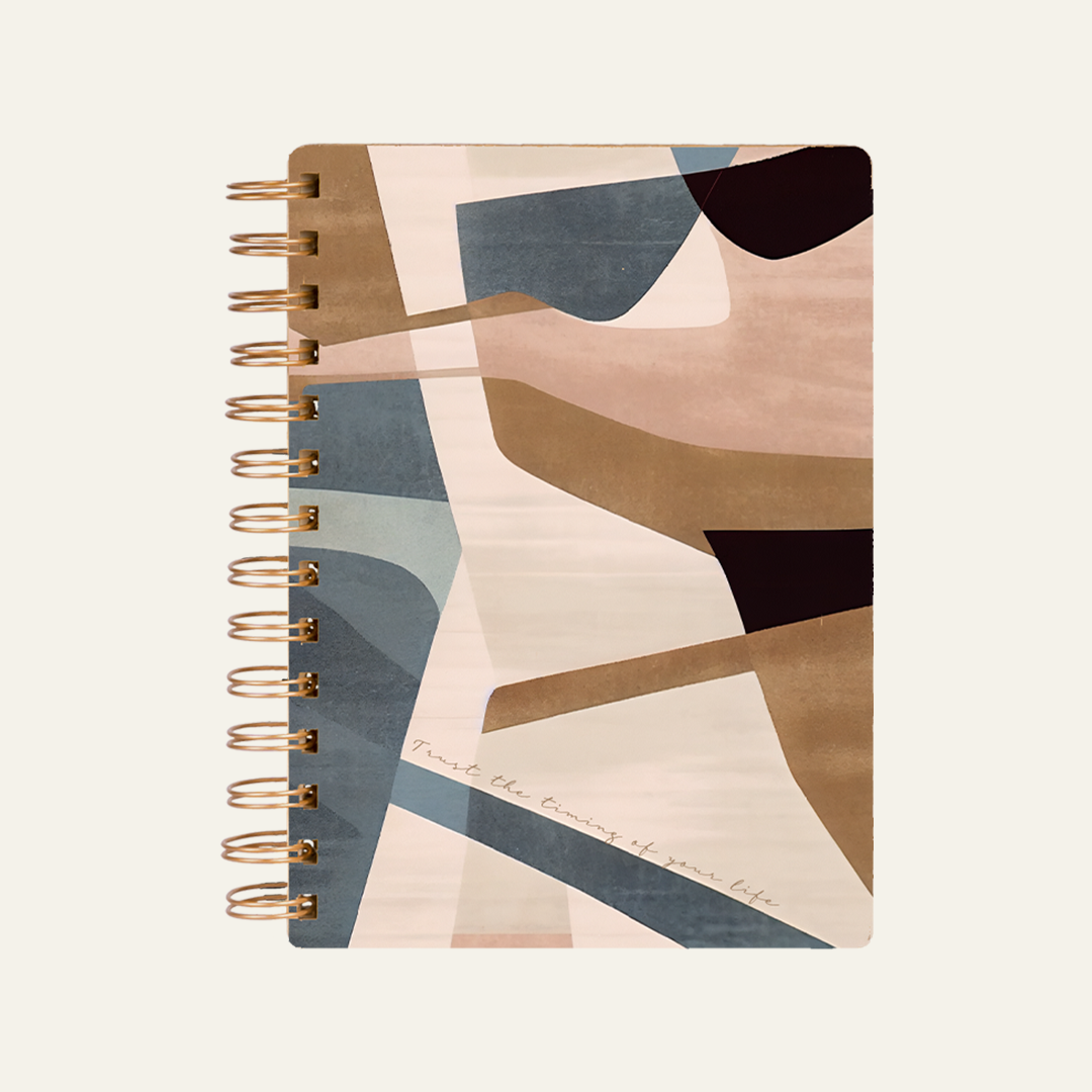 Wooden B6 Birch Diary
