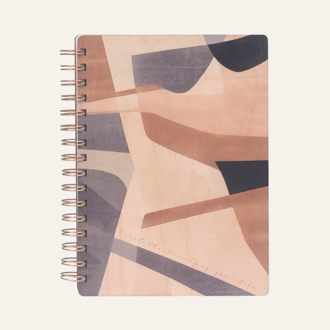 Wooden A5 Birch Diary