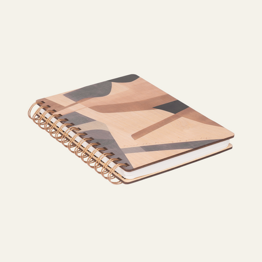 Wooden B6 Birch Diary 