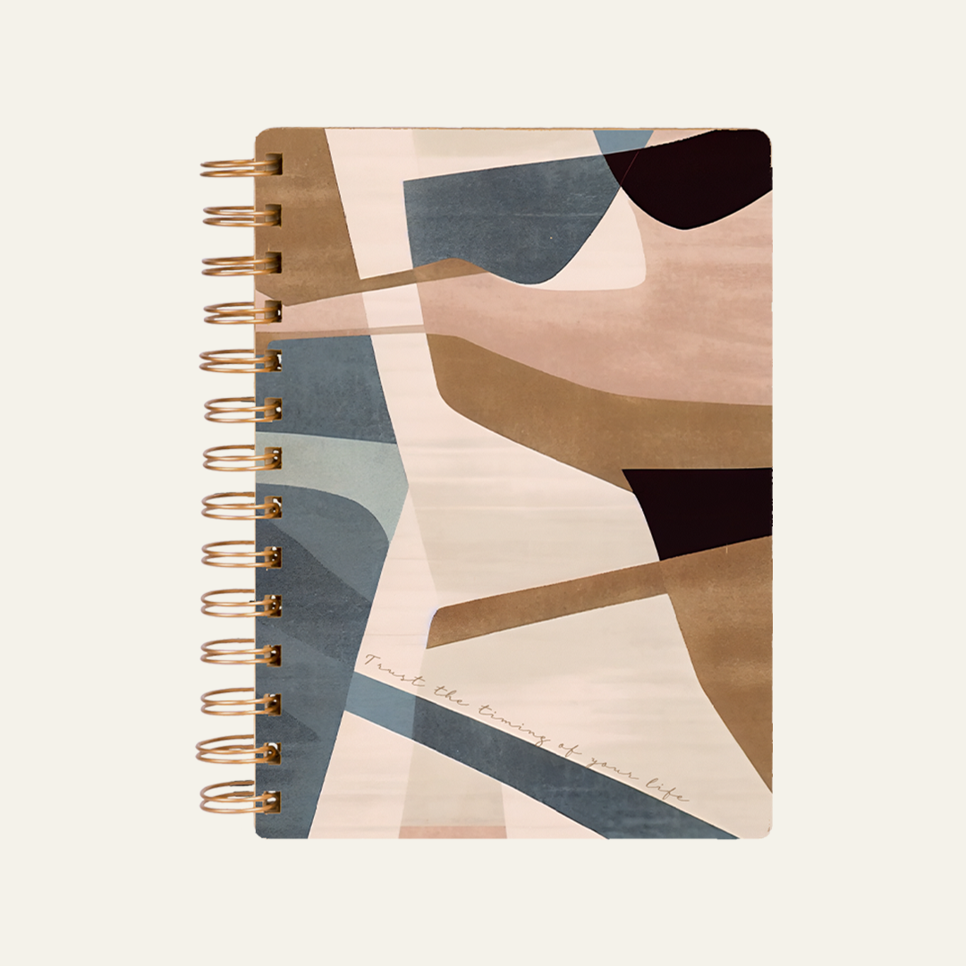 Wooden B6 Birch Diary 