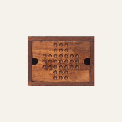 Rubber Wood Game Box