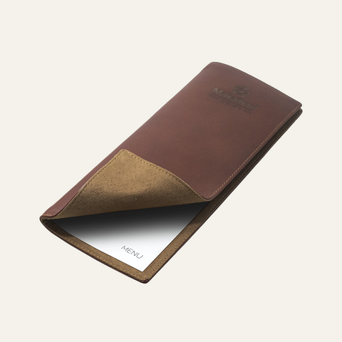 Leather Menu Holder