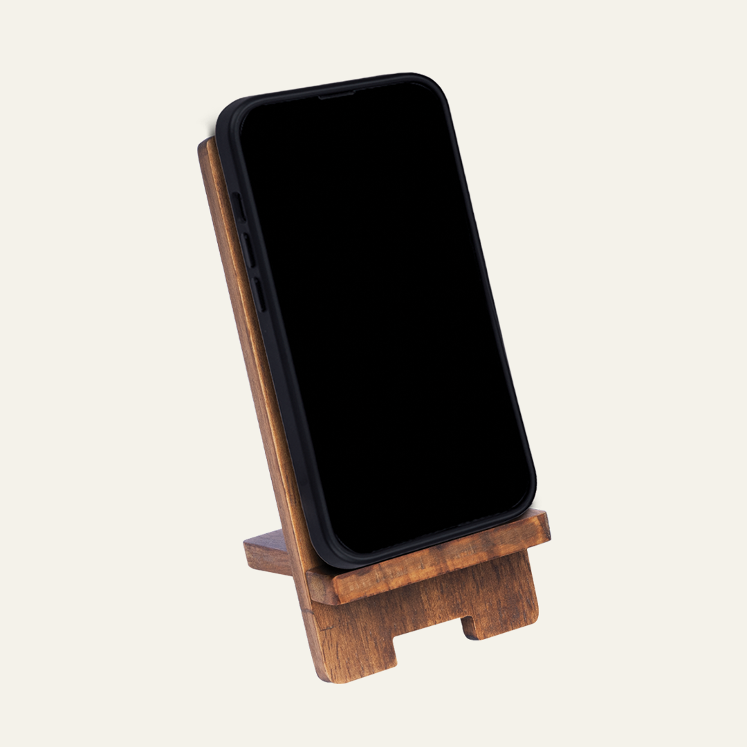 Mobile Stand - Rubber Wood