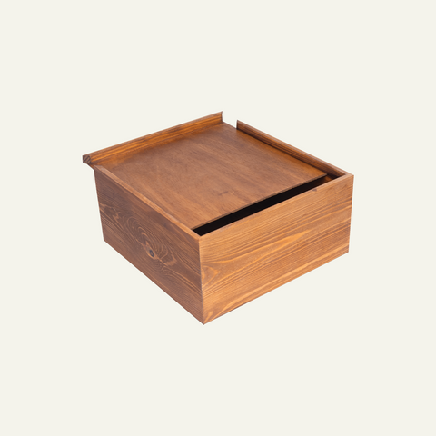 Pine Wood Sliding Box