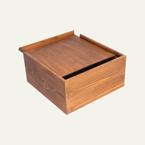 Pine Wood Sliding Box